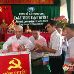 Đại hội Đảng bộ xã Trung Sơn nhiệm kỳ 2020- 2025