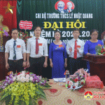 Chi bộ trường THCS Lý Nhật Quang Đại hội nhiệm kỳ 2020-2025