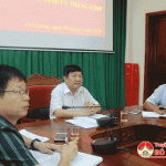 Đô Lương tham gia hội nghị báo cáo viên trực tuyến