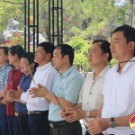 Lãnh đạo huyện Đô Lương dâng hương tại Nghĩa trang liệt sỹ Quốc gia Trường Sơn, nghĩa trang Quảng Trị và KDT lịch sử quốc gia đặc biệt Thành cổ Quảng Trị
