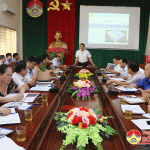UBND Huyện tổ chức hội nghị đánh giá kết quả tháng 7, triển khai nhiệm vụ tháng 8 và lấy ý kiến điều chỉnh quy hoạch mở rộng cụm công nghiệp  Lạc Sơn