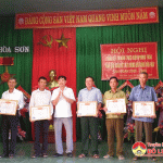 Xã Hòa Sơn tổng kết phong trào “Toàn dân đoàn kết xây dựng đời sống văn hóa” giai đoạn 2000 – 2020.