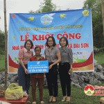 Khởi công nhà “Mái ấm tình thương” cho phụ nữ nghèo