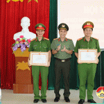 Công An Đô Lương sơ kết 3 tháng triển khai đưa công an chính quy đảm nhiệm các chức danh công an xã.