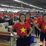 Công ty TNHH Ki Do Vinh triển phong trào tập thể dục giữa giờ cho hơn 4.500 cán bộ, công nhân