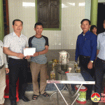 UBMTTQ huyện Đô Lương trao 160 triệu đồng hỗ trợ gia đình 2 liệt sỹ hy sinh tại Hướng Hóa, Quảng Trị