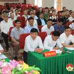 Ông Ngọc Kim Nam – Ủy viên BTV tỉnh ủy, Đại biểu HĐND tỉnh tiếp xúc cử tri Đô Lương