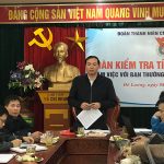 Đoàn kiểm tra tỉnh đoàn Nghệ An làm việc ban thường vụ Huyện đoàn Đô Lương