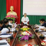 UBND huyện tổ chức phiên họp  thường kỳ tháng 1 năm 2021.