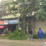 Công an xã Yên Sơn tổ chức giải tỏa hành lang giao thông