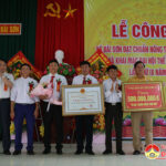 Xã Bài Sơn tổ chức lễ công bố quyết định công nhận đạt chuẩn NTM và khai mạc Đại hội thể dục, thể thao lần thứ IX.