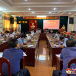 Đảng bộ cơ quan Huyện ủy sơ kết công tác xây dựng Đảng 6 tháng đầu năm, định hướng nhiệm vụ 6 tháng cuối năm 2021.