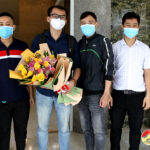 Bệnh viện Đa khoa Đô Lương tổ chức đón Nguyễn Quốc Đức trở  về sau đợt phục vụ công tác phòng chống dịch Covid tại TP.HCM