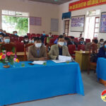 Đại biểu HĐND huyện Đô Lương tiếp xúc cử tri xã Ngọc Sơn.
