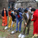 Xã Trung Sơn tổ chức lễ khởi công trùng tu, tôn tạo phục vụ đền Khai Long