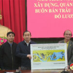 Đoàn UBND Thị xã Điện Bàn tỉnh Quảng Nam thăm và học tập kinh nghiệm về xây dựng, quản lý Trung tâm giao dịch buôn bán trâu bò tại xã Đại Sơn