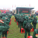 Đô Lương 240 chiến sỹ phấn khởi lên đường làm nhiệm vụ bảo vệ Tổ quốc