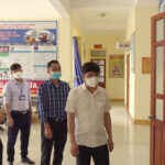 UBND huyện kiểm tra tiến độ xây dựng NTM nâng cao ở xã Tràng Sơn