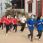 Xã Bồi Sơn phát động phong trào chạy Olympic vì sức khỏe toàn dân