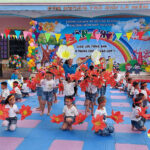 Trường mầm non Thái Sơn giao lưu tiếng Anh – Hành trang cho bé vào lớp 1