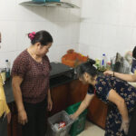 UBMTTQ huyện kiểm tra tiến độ xây dựng mô hình Khu dân cư Sáng – xanh – sạch – đẹp góp phần xây dựng huyện Nông thôn mới, xã Nông thôn mới nâng cao tại xã Đông Sơn.