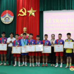 Lễ trao thưởng cá nhân có thành tích xuất sắc giải bóng đá Thiếu niên- Nhi đồng Cúp Báo Nghệ An lần thứ XXIV năm 2022