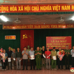 Đô Lương ra mắt mô hình tổ liên gia an toàn Phòng cháy chữa cháy và điểm chữa cháy cộng đồng.