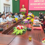 Đô Lương: Tham gia Hội nghị trực tuyến quán triệt công tác kiểm tra, giám sát, thi hành kỷ luật trong Đảng do Ban Thường vụ Tỉnh ủy tổ chức