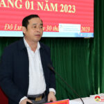 UBND huyện Hội nghị giao ban thường kỳ tháng 1 năm 2023