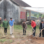 Hội chữ thập đỏ huyện Đô Lương khởi công xây dựng nhà cho 2 gia đình có hoàn cảnh khó khăn tại xã Đại Sơn