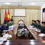 Đô Lương tổ chức hội nghị giao ban thực hiện Nghị định số 03/2019/NĐ-CP của Chính phủ về công tác phối hợp giữa Công an – Quân sự quý I