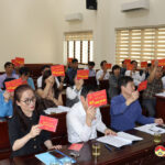 Kỳ họp thứ 8 (Kỳ họp chuyên đề) HĐND huyện khóa XX, nhiệm kỳ 2021 – 2026