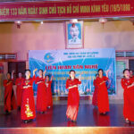 Hội LHPN Thị trấn Đô Lương giao lưu văn nghệ chào mừng 133 năm ngày sinh nhật Bác