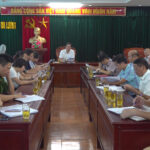 Huyện ủy Đô Lương hội nghị giao ban khối Nội chính tháng 5 năm 2023