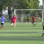 Câu lạc bộ bóng đá Sông Lam Nghệ An tuyển chọn cầu thủ nhí tại Đô Lương.