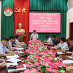 UBND huyện Đô Lương tổ chức hội nghị giao ban khối Nông Lâm nghiệp, Tài nguyên – Môi trường tháng 5/2023