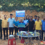 Hội LHPN huyện Đô Lương khởi công xây dựng nhà mái ấm tình thương cho gia đình bà Nguyễn Thị Hà ở xã Tân Sơn.