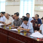 Huyện ủy Đô Lương tổ chức hội nghị giao ban khối Nội chính tháng 8 năm 2023