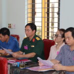 Xã Quang Sơn diễn tập chiến đấu trong khu vực phòng thủ năm 2023