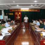 Huyện ủy Đô Lương: Hội nghị giao ban khối Nội chính tháng 10 năm 2023.