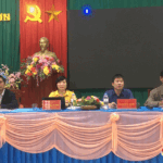 Đoàn Đại biểu HĐND huyện tiếp xúc cử tri xã Lưu Sơn