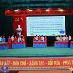 Hội nông dân Đô Lương tổ chức Hội thi “Nông dân với chính sách bảo hiểm xã hội tự nguyện, bảo hiểm y tế hộ gia đình” năm 2023.