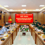 Sư đoàn 324 – Ủy ban Nhân dân (UBND) Huyện Đô Lương – UBND Huyện Thanh Chương hội nghị bàn biện pháp đẩy nhanh tiến độ bồi thường giải phóng mặt bằng (BTGPMB) dự án xây dựng trường bắn Sư đoàn 324 – Quân khu 4