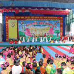 Mầm non Thượng Sơn đã tổ chức hoạt động “ Giai điệu quê hương”