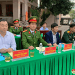 Công an huyện Đô Lương tổ chức lễ ra quân triển khai đợt cao điểm tấn công, trấn áp tội phạm, bảo đảm trật tự ATGT và PCCC trước trong và sau Tết Nguyên đán Giáp Thìn 2024