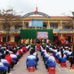 Trường tiểu học Thị Trấn ngày hội Stem cấp trường với chủ đề Xuân yêu thương