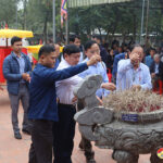 Tân Sơn tổ chức lễ khai hạ Đền Khai Long