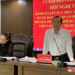 Hội nghị trực tuyến đánh giá kết quả thực hiện nhiệm vụ phát triển kinh tế xã hội, đảm bảo QP-AN quý I năm 2024; triển khai phương hướng, nhiệm vụ quý II, nghe và cho ý kiến các nội dung thuộc thẩm quyền.