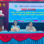 Hội nghị chia sẻ kinh nghiệm trong chỉ đạo, thực hiện mô hình Dân vận khéo trong tổ chức Hội phụ nữ