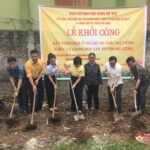 Xã Giang Sơn Tây khởi công xây dựng nhà ở cho gia đình bà Thái Thị Tường
